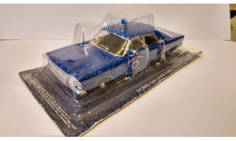 Ford Galaxie 500, журнальная серия Полицейские машины мира (DeAgostini), 1:43, 1/43, ДеАгостини