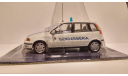 Fiat Punto polic, масштабная модель, 1:43, 1/43, ДеАгостини