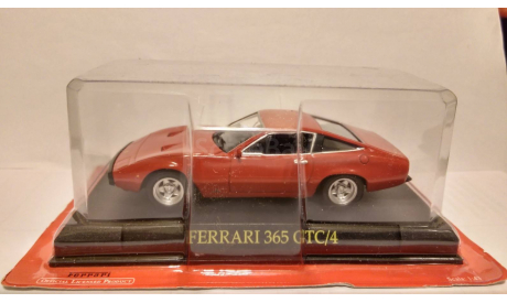 Ferrari 365 GTC/4, журнальная серия Ferrari Collection (GeFabbri), 1:43, 1/43, Ferrari Collection (Ge Fabbri)