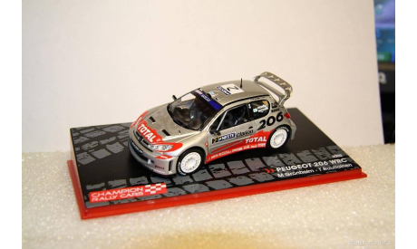 Peugeot 206, журнальная серия масштабных моделей, 1:43, 1/43, Champion Rally Cars