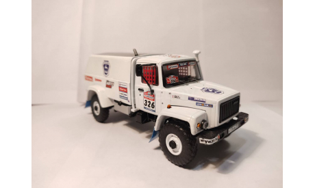 ГАЗ-3308 Садко ралли, масштабная модель, scale43