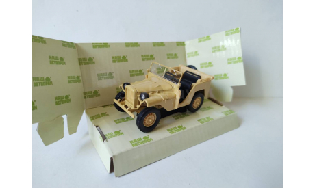 ГАЗ-64 открытый бежевый, масштабная модель, scale43