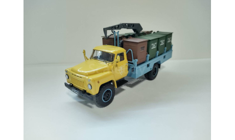 М-30 (ГАЗ-53) мусоровоз, масштабная модель, 1:43, 1/43