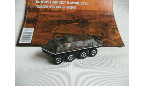 1:72 БТР-60ПБ, серия Русские танки №34, масштабные модели бронетехники, Русские танки (Ge Fabbri), scale72, ГАЗ