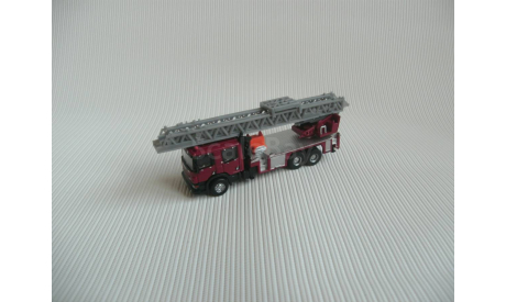 1:160 Scania пожарная автолестница, масштабная модель, DM-Toys, scale160