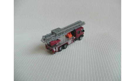 1:160 Scania пожарная автолестница, масштабная модель, DM-Toys, scale160