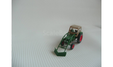 1:87 Deutz D 62 06 с снегоуборочным плугом, Preizer, масштабная модель трактора, scale87, Deutz-Allis