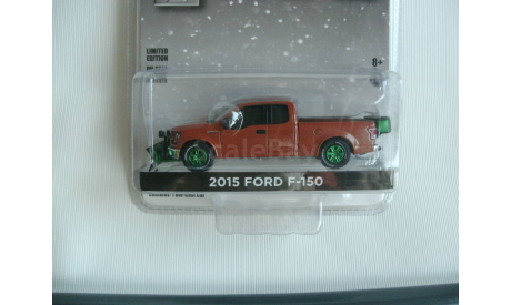 1:64  Ford F150 2015 Снегоуборочный,  Greenlight, масштабная модель, Greenlight Collectibles, scale64