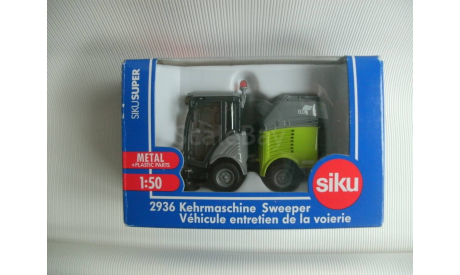 1:50 подметально-уброчная машина Hako, масштабная модель трактора, Siku, scale50