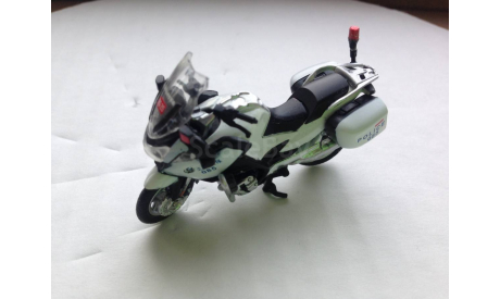 1:43 BMW R1200RT Полиция Тайваня, пр-во TINY, Hong Kong, масштабная модель мотоцикла, Toyota, scale43