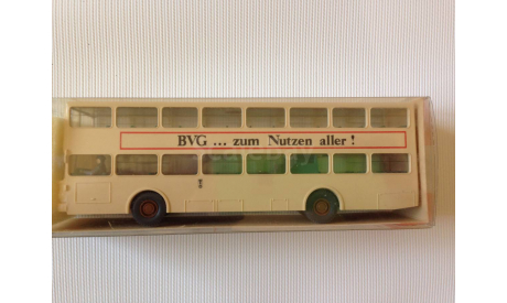 1:87 MAN SD200 Берлинский автобус, Wiking, масштабная модель, scale87