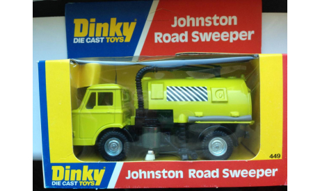 JOHNSTON, дорожный пылесос, N449, DINKY TOYS, Англия, масштабная модель, scale43, Ford