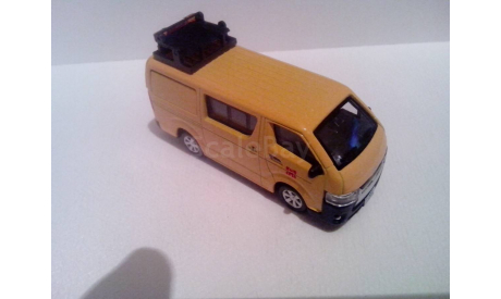 1:64 Toyota Hiace дорожная служба, пр-во TINY, Hong Kong, масштабная модель, scale64