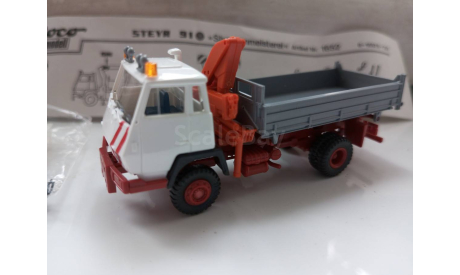 1:87  Steyr 91, самосвал дорожной службы, ROCO, Австрия, масштабная модель, scale87