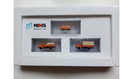 1:160 Набор коммунальных автомобилей Mercedes и VW, Minis., масштабная модель, scale160, Volkswagen