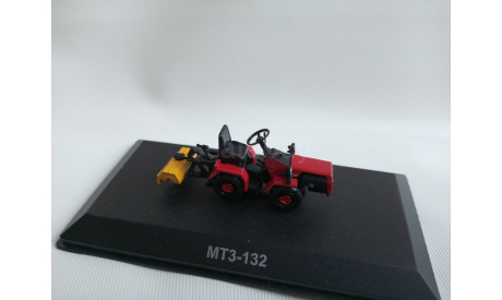1:43 МТЗ-132 серия Тракторы: история, люди, машины №94, масштабная модель трактора, scale43, Тракторы. История, люди, машины. (Hachette collections)