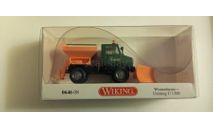 1:87 Mercedes Benz Unimog U1300 снегоочиститель, Wiking, масштабная модель, scale87