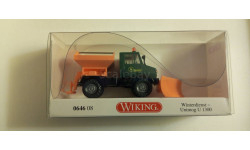 1:87 Mercedes Benz Unimog U1300 снегоочиститель, Wiking