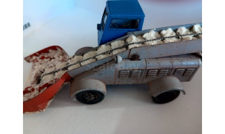 1:43 UMI, Снегопогрузчик С-4М, 1969-73г., металл, С 1 рубля без резервной цены, масштабная модель трактора, scale43