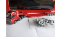 1:87 Volvo FH 16 GL XL с тралом Nooteboom Kutter,  Herpa, масштабная модель, scale87