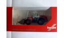 1:87 Погрузчик фронтальный Liebherr Radlader L580 Kutter, Herpa, масштабная модель трактора, scale87