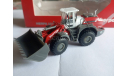 1:87 Погрузчик фронтальный Liebherr Radlader L580 Kutter, Herpa, масштабная модель трактора, scale87
