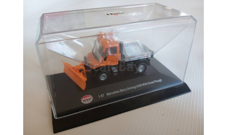 1:87 Mercedes Benz Unimog U300 снегоуборочный,  Model Power, масштабная модель, scale87