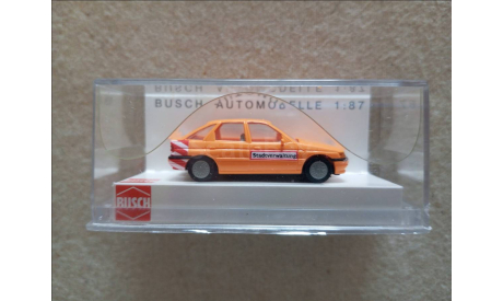 1:87 Ford Escort, дорожная служба, Busch. Германия, масштабная модель, scale87