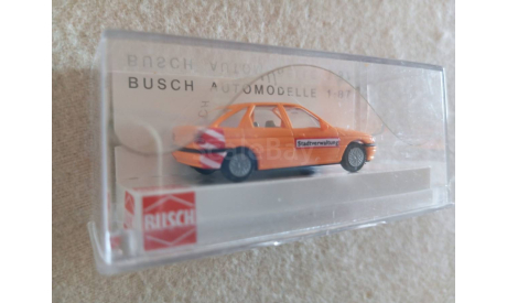1:87 Ford Escort, дорожная служба, Busch. Германия, масштабная модель, scale87