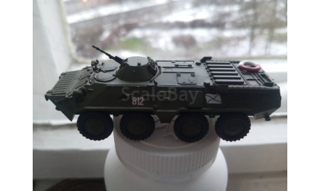 1:72 БТР-80 ВМФ, Собран из кита, масштабные модели бронетехники, scale72, ГАЗ