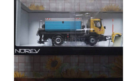 1:43 RENAULT KERAX, снегоуборочный Norev, масштабная модель, scale43