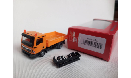 1:87 MAN  TGL самосвал коммунальной службы,  Herpa, масштабная модель, scale87