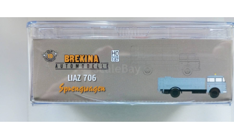 1:87 Skoda LIAZ 706 поливомоечный, Brekina, масштабная модель, scale87, Škoda