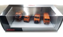 1:87, Набор коммунальных автомобилей Mercedes Benz, Schuco, масштабная модель, Mercedes-Benz, scale87