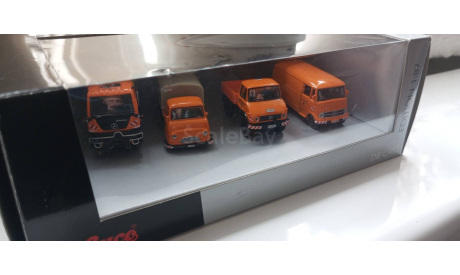 1:87, Набор коммунальных автомобилей Mercedes Benz,  Schuco, масштабная модель, Mercedes-Benz, scale87