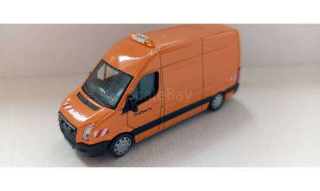1:87 VW Krafter коммунальная служба, пр-во Schuco, металл, масштабная модель, scale87, Volkswagen