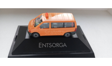 1:87 Mercedes-Benz Vito, коммунальная служба, Herpa, масштабная модель, scale87