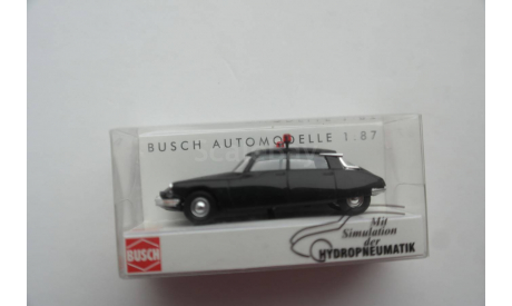 1:87 Citroen DS 19 Prefecture с пневмоподвеской, Busch, масштабная модель, scale87, Citroën