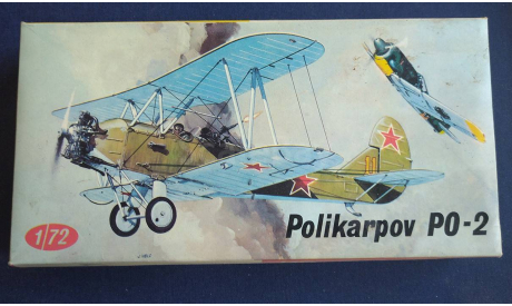 По-2 (Лёгкий бомбардировщик У-2ЛНБ), сборные модели авиации, Поликарпов, KP (Kovozávody Prostějov), scale72