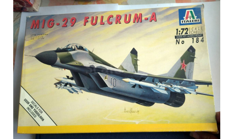 Истребитель МиГ-29 (изд. 9.12), сборные модели авиации, Italeri, scale72