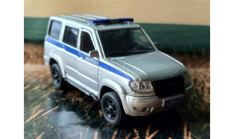 Uaz Patriot Полиция. Autotime, 1:43, масштабная модель, Autotime Collection, scale43, УАЗ