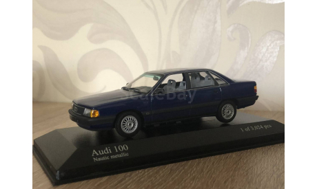 Audi 100 C3 Minichamps, масштабная модель, 1:43, 1/43