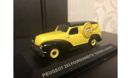 Peugeot 203 fourgonnette, масштабная модель, Atlas, scale43