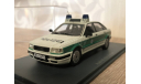 Audi 80 Polizei NEO, масштабная модель, Neo Scale Models, 1:43, 1/43