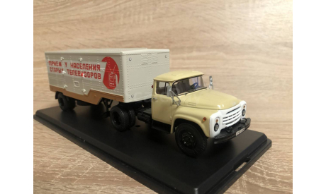 ЗИЛ-130в1 с ОДАЗ-794 приём телевизоров (шины Маэстро), масштабная модель, Start Scale Models (SSM), scale43