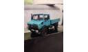 Mercedes Benz Unimog 1300l pritshenwagen 1976 blue, масштабная модель, Minichamps, scale43