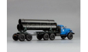 ЗИЛ-157К/ТВ-5 Трубовоз (Синяя кабина) 1:43 Dip Models., масштабная модель, 1/43