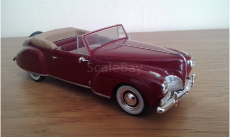 С рубля Lincoln Continental 1939 Altaya IXO, масштабная модель, scale43