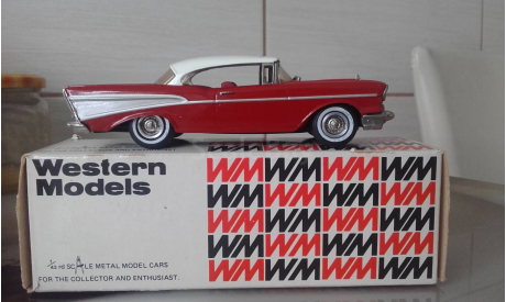 Western Models Chevrolet Bel-Air 1957 WMS44, масштабная модель, scale43