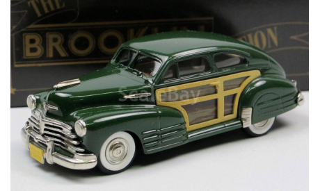 Brooklin Models BRK 50 1948 Chevrolet Fleetline Aero Sedan Woodie 1:43, масштабная модель, scale43